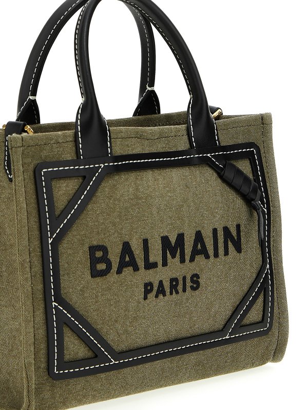 The Best Shops Balmain: totes bags - B-army small shopper