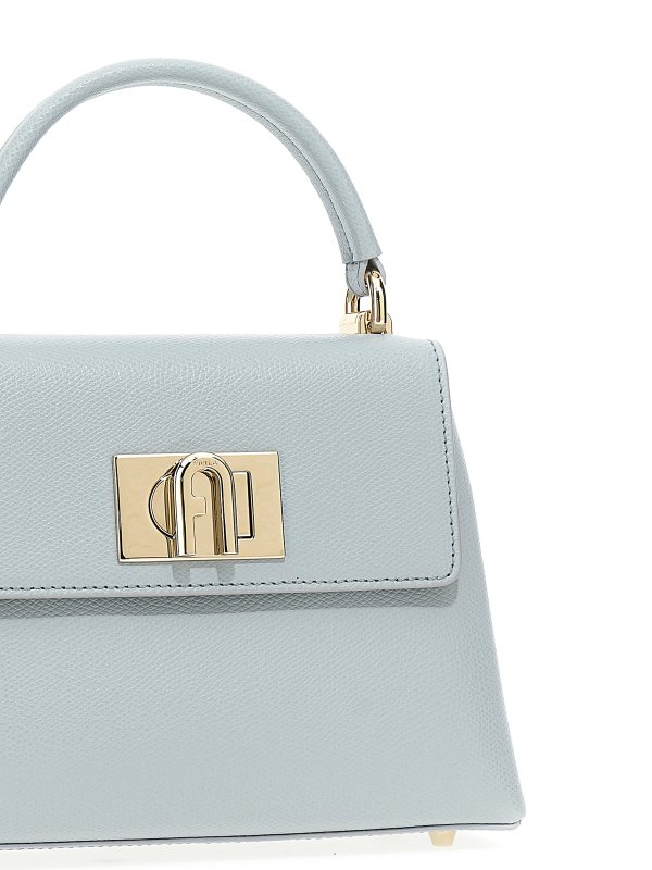 The Best Shops FURLA: Umhängetaschen - Shopper - Hellblau