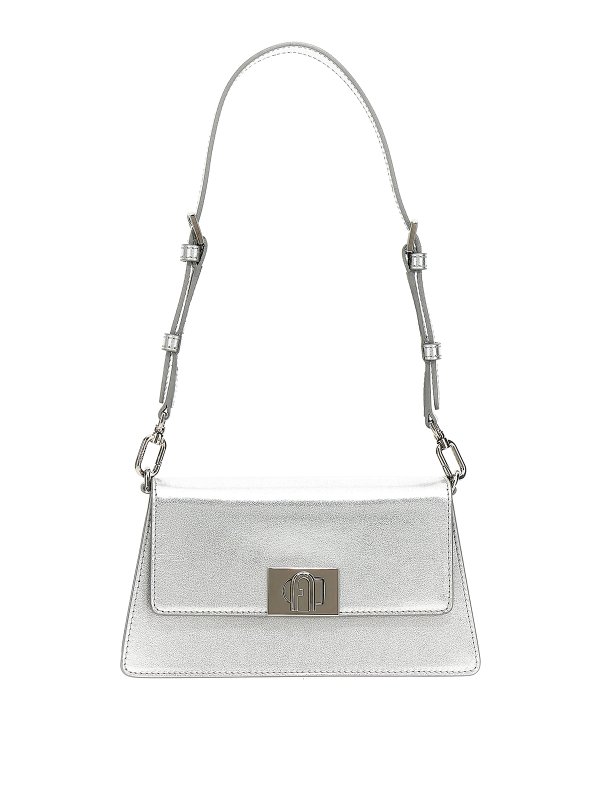 FURLA: Schultertaschen - Schultertasche - Silber