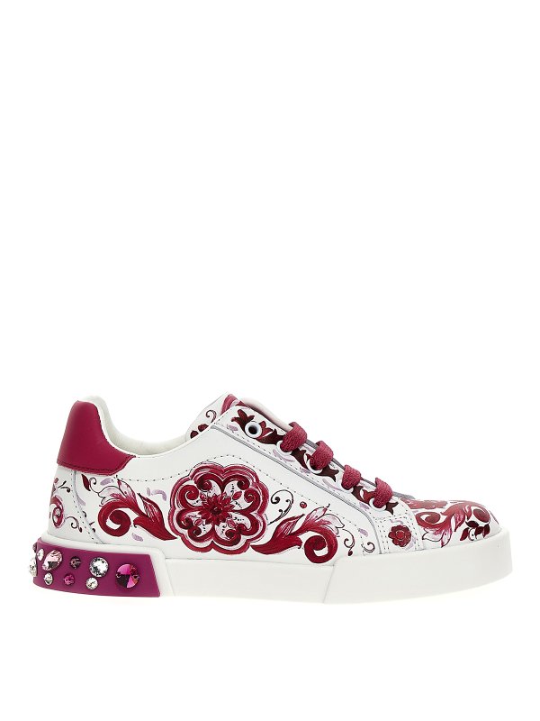DOLCE & GABBANA: Chaussures de sport - Baskets - Multicolore