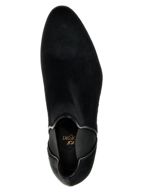 The Best Shops LIDFORT: ankle boots - Calf hair ankle boots