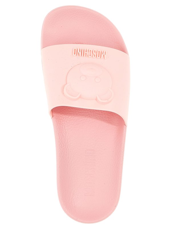 The Best Shops MOSCHINO: flip flops - teddy slides