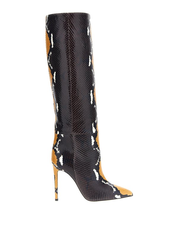 Paris Texas: boots - printed phyton boots