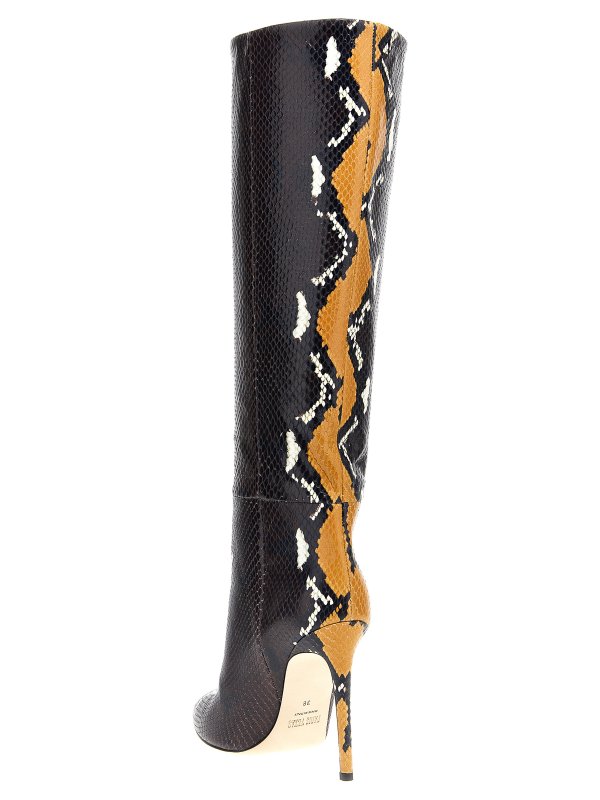 Paris Texas: boots online - printed phyton boots