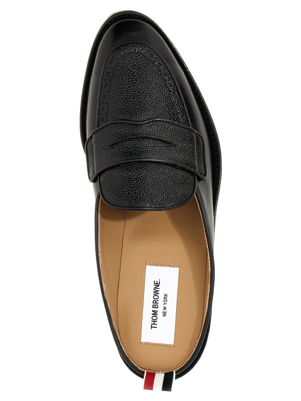The Best Shops THOM BROWNE: ロファー＆スリッパ - ローファー - 黒