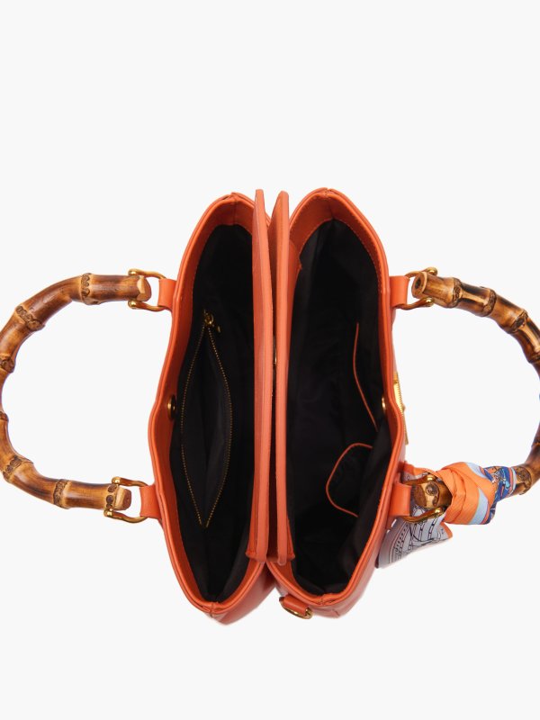 LA CARRIE buy online トートバッグ - オレンジ