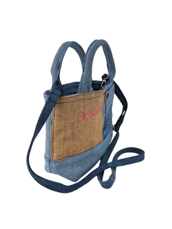 MC2 SAINT BARTH: トートバッグ - トートバッグ - ライトウォッシュ