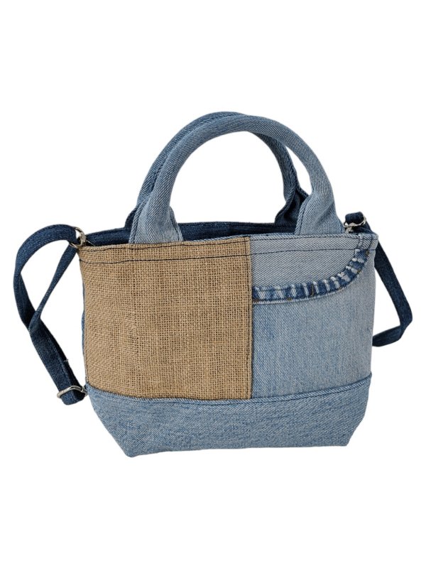 MC2 SAINT BARTH: トートバッグ online - トートバッグ - ライトウォッシュ