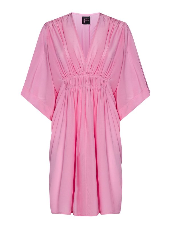 FISICO: ショートドレス - ショートドレス - ヌードカラー