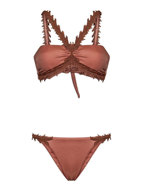 CLARA AESTAS: Bikini - Bikini - Braun