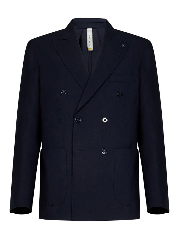 GAZZARRINI: Blazer - Blazer - Blau
