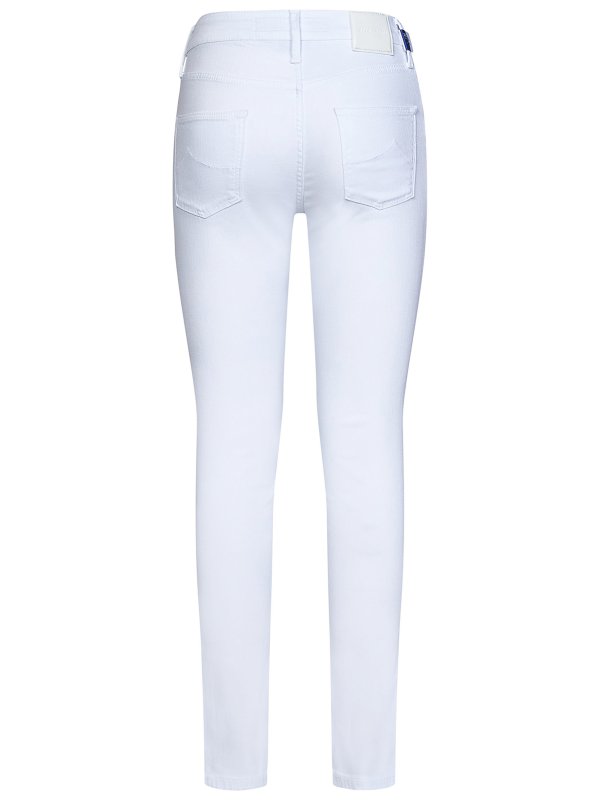 JACOB COHEN: スキニージーンズ online - スキニージーンズ - 白