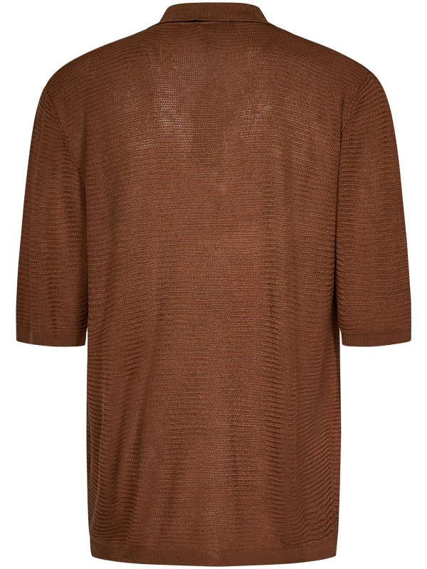 LANEUS: ポロシャツ online - ポロシャツ - ブラウン