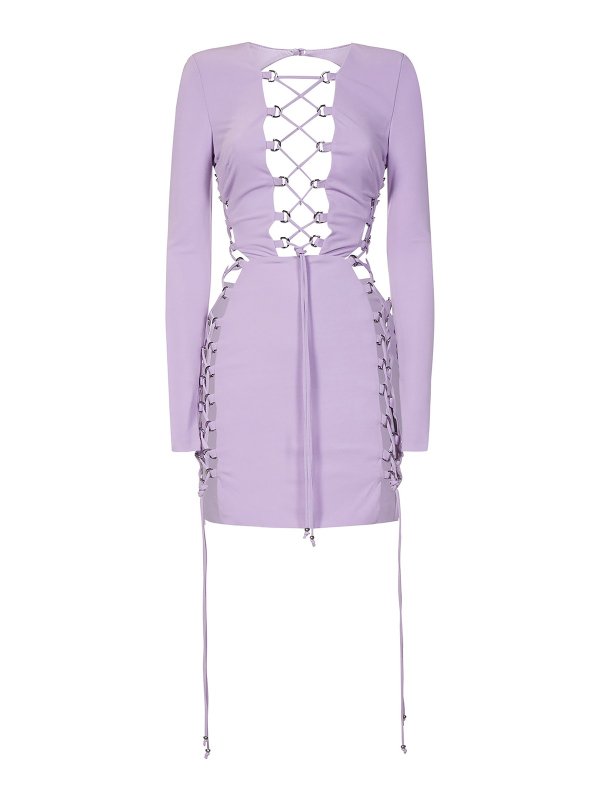 DUNDAS: Kurze Kleider - Midirock - Metallic