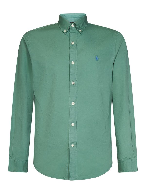 POLO RALPH LAUREN: シャツ - シャツ - 緑