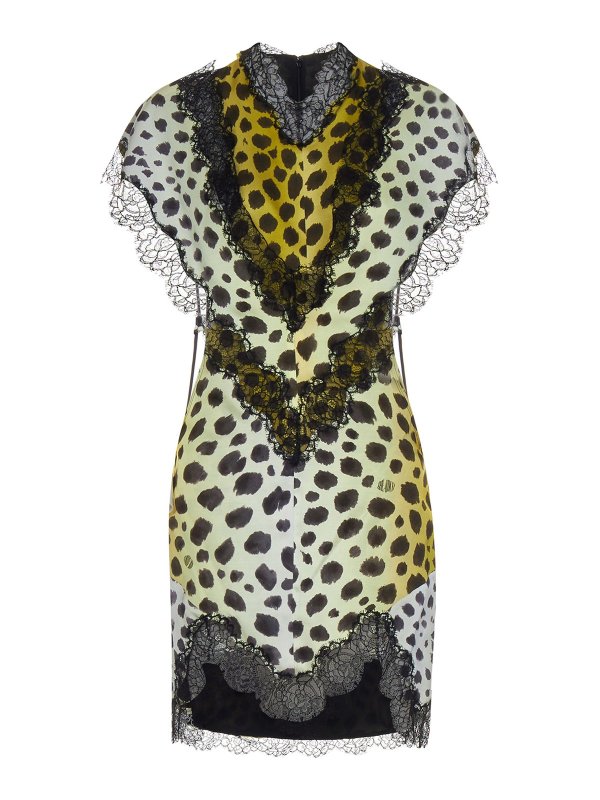 The Attico: Kurze Kleider - Midirock - Gelb