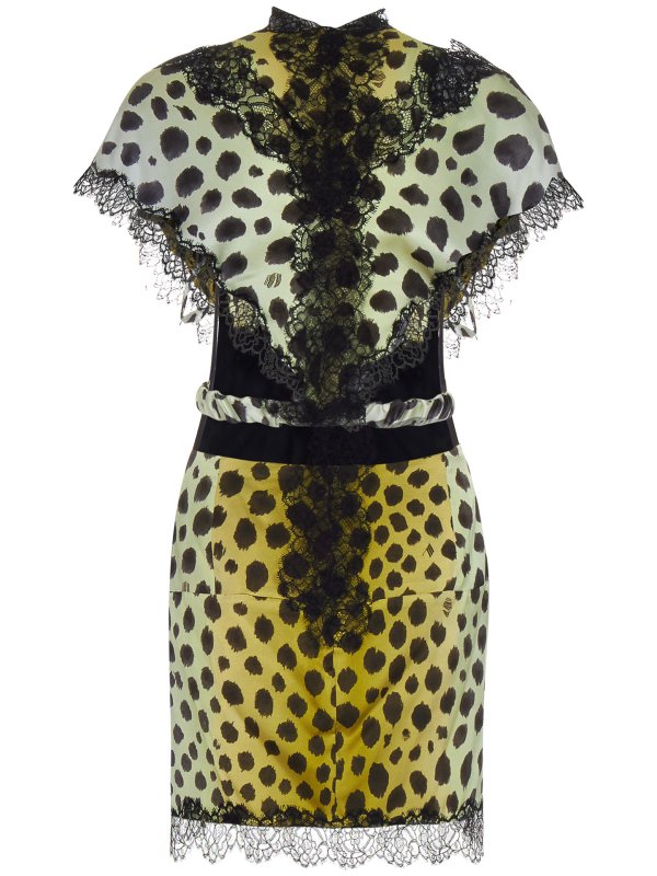 The Attico: Kurze Kleider online - Midirock - Gelb