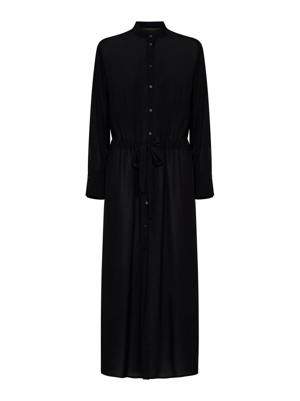 sachin and babi light blue dress Marks & Spencer Black Chiffon Ditsy Long Sleeved Tunic Dress with Frill  Neckline