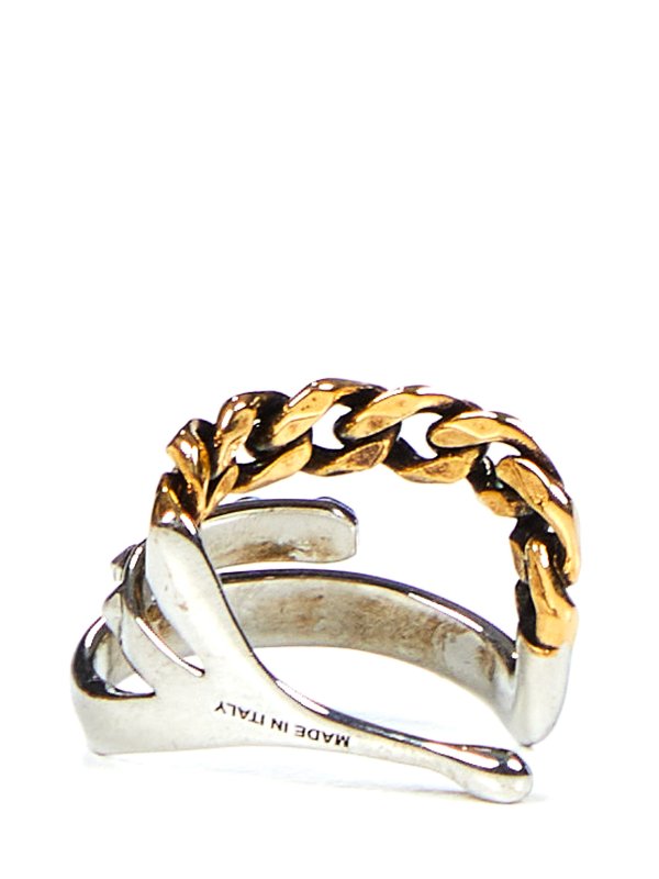 ALEXANDER MCQUEEN: イヤリング online - イヤリング - 金