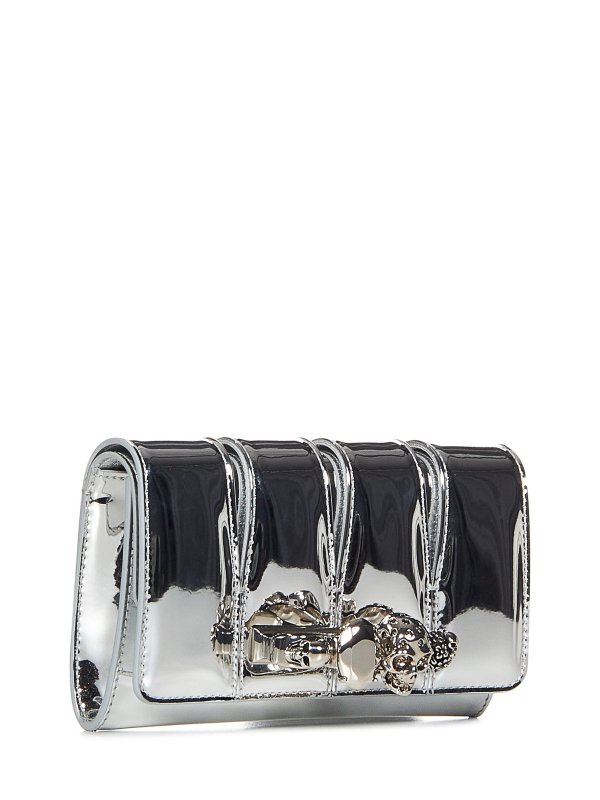The Best Shops ALEXANDER MCQUEEN: Clutches - Clutch - Silber