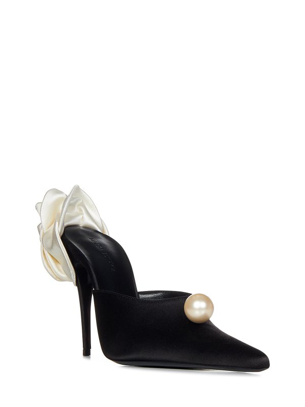 MAGDA BUTRYM: sabot online - Sabot a punta in raso nero