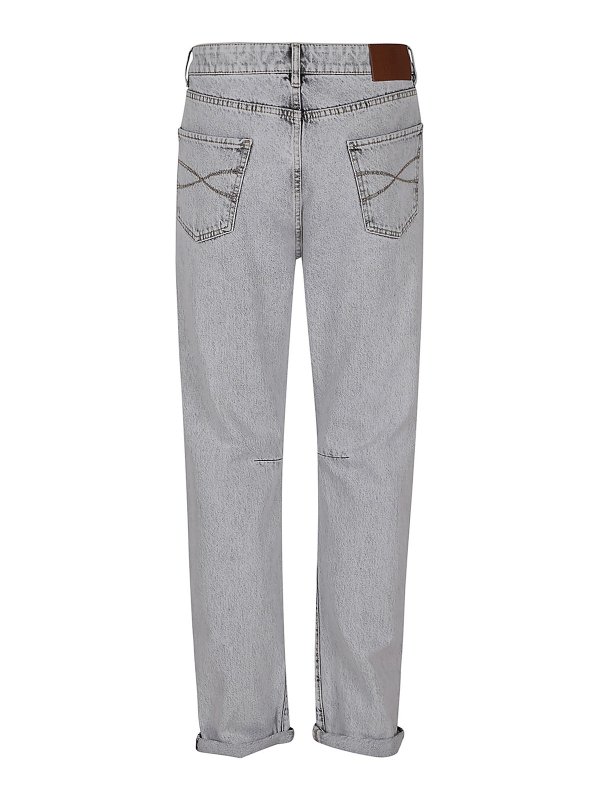 BRUNELLO CUCINELLI: Jeans Rectos online - Vaqueros Rectos - Denim