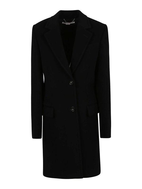 STELLA McCARTNEY: knee length coats - Structured coat