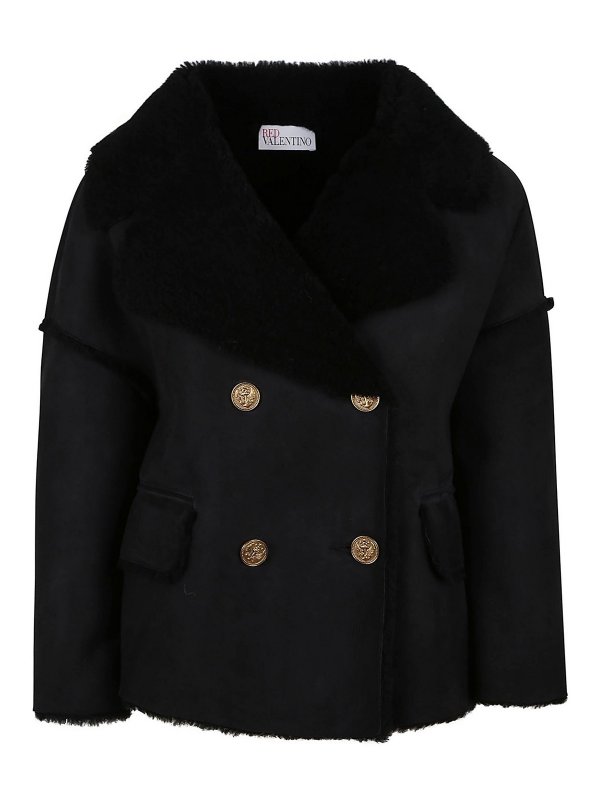 VALENTINO RED: leather jacket - Leather jacket