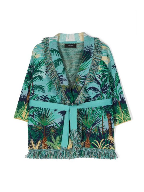 ALANUI: Cardigans - Cardigan - Bleu