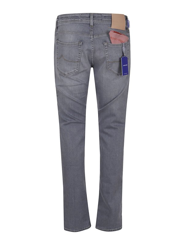 JACOB COHEN: ストレートジーンズ online - ストレートジーンズ - グレー