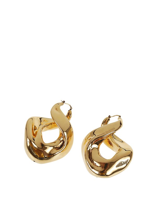 ALEXANDER MCQUEEN: Orecchini - Orecchini intrecciati