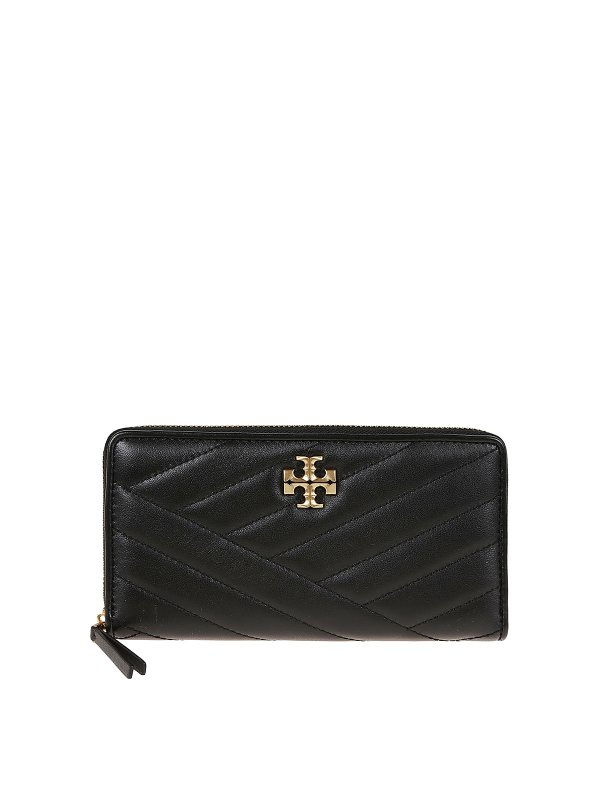 TORY BURCH: wallets & purses - Kira chevron zip continental wallet