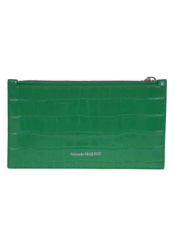 ALEXANDER MCQUEEN: wallets & purses online - Flat zip wallet