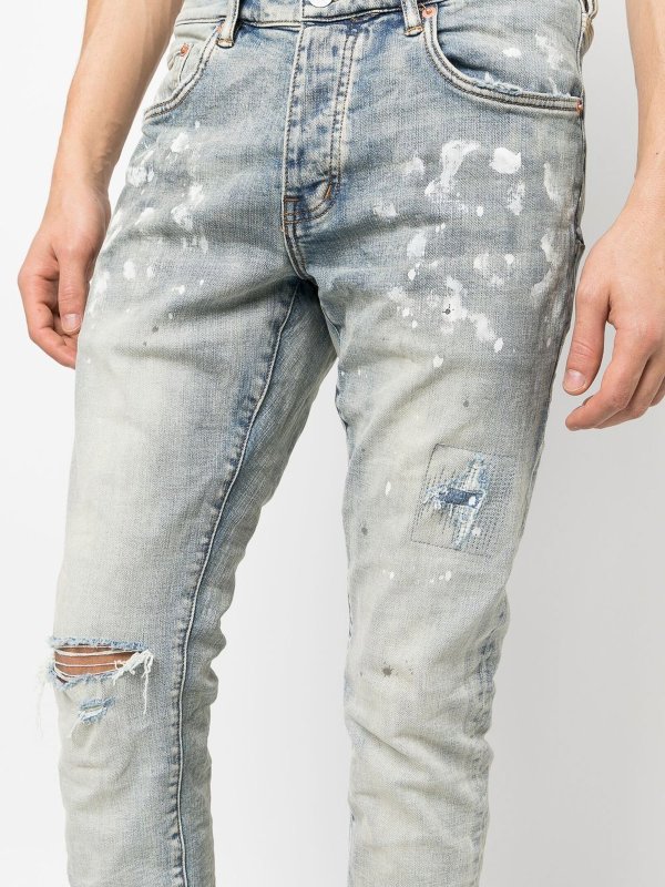 PURPLE BRAND buy online ストレートジーンズ - ライトウォッシュ