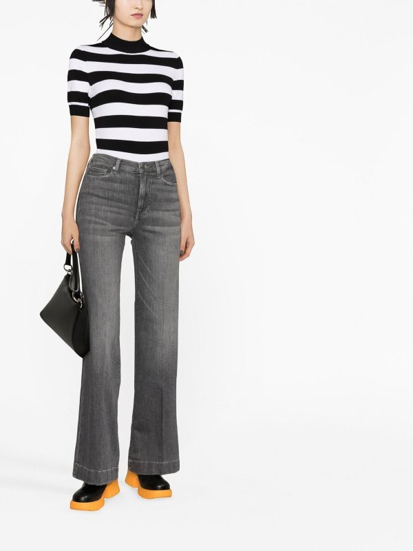 7 FOR ALL MANKIND: ストレートジーンズ online - ストレートジーンズ - グレー