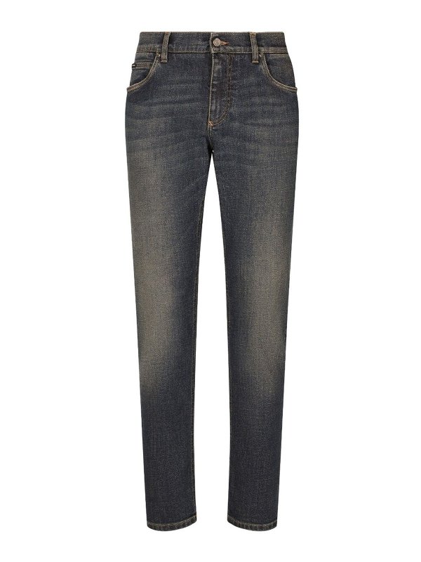 DOLCE & GABBANA: straight leg jeans - Regular fit jeans