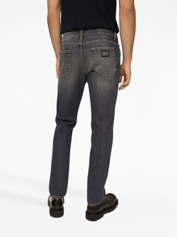 The Best Shops DOLCE & GABBANA: straight leg jeans - Regular fit jeans