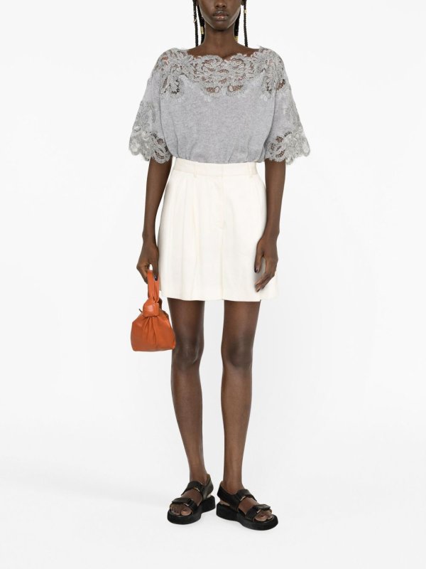 Sweatshirt - Hellgrau shop online: ERMANNO SCERVINO