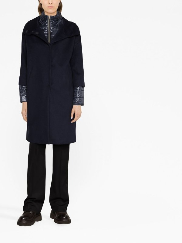 HERNO: knee length coats online - Coat