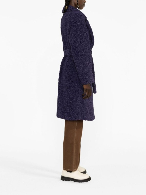 The Best Shops P.A.R.O.S.H.: 毛皮＆シアリングコート - 毛皮/ムートンコート - 紫