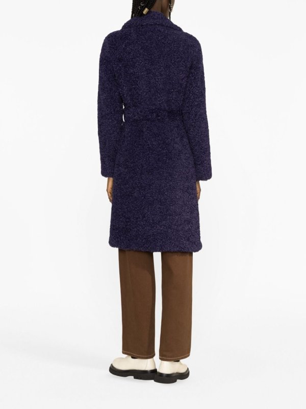 P.A.R.O.S.H. buy online 毛皮/ムートンコート - 紫