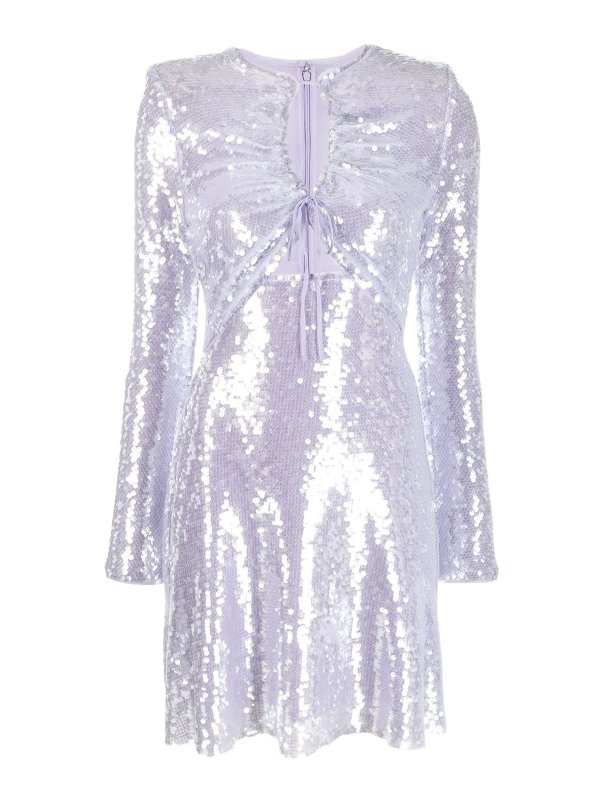 Self Portrait: abiti corti - Miniabito con paillettes
