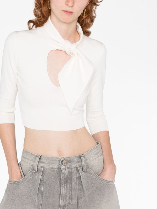 The Best Shops The Attico: Sudaderas y suéteres - Sudadera - Blanco