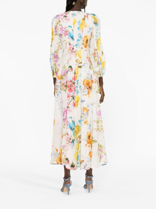 マキシドレス - マルチカラー shop online: ZIMMERMANN