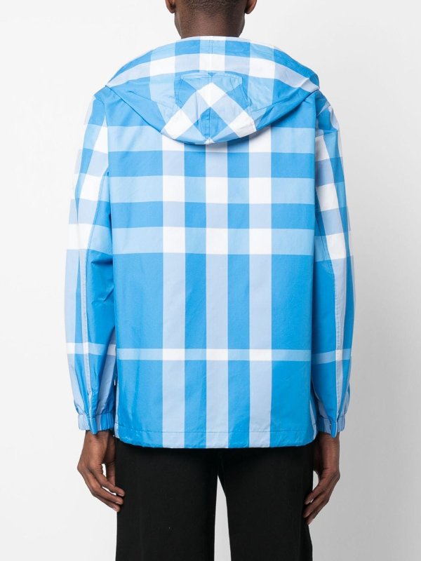 The Best Shops BURBERRY: ダウン・ハイテクジャケット - ダウンジャケット - ブルー