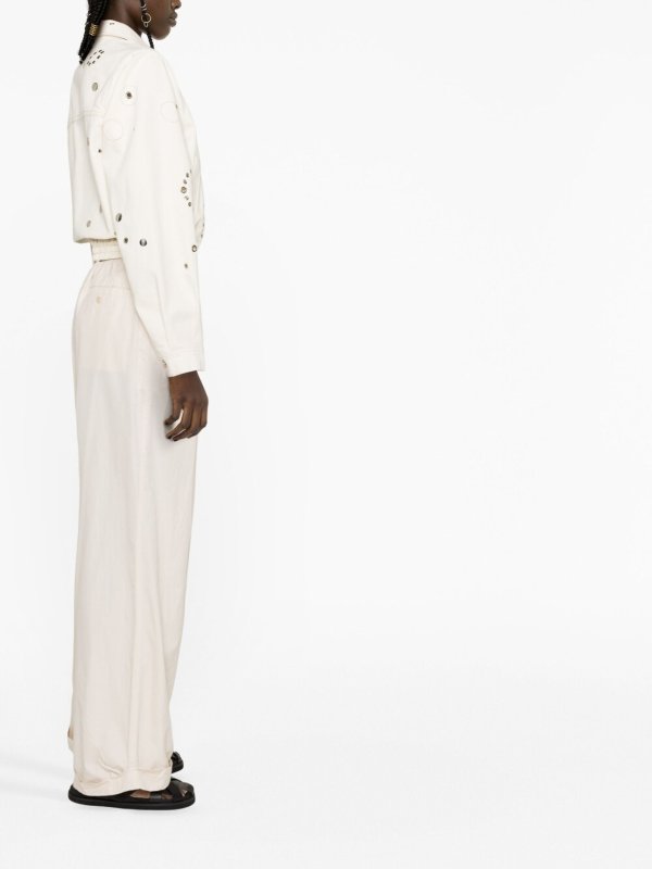 Veste En Jean - Blanc shop online: CHLOE