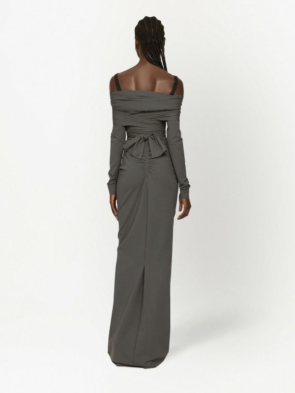 DOLCE & GABBANA buy online Maxi Robe - Gris