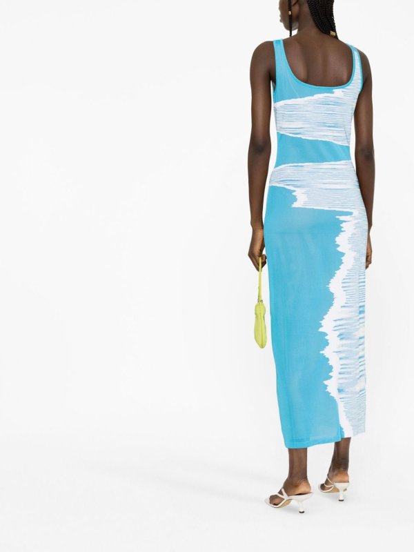 The Best Shops MISSONI: Maxi robe - Maxi Robe - Bleu Clair