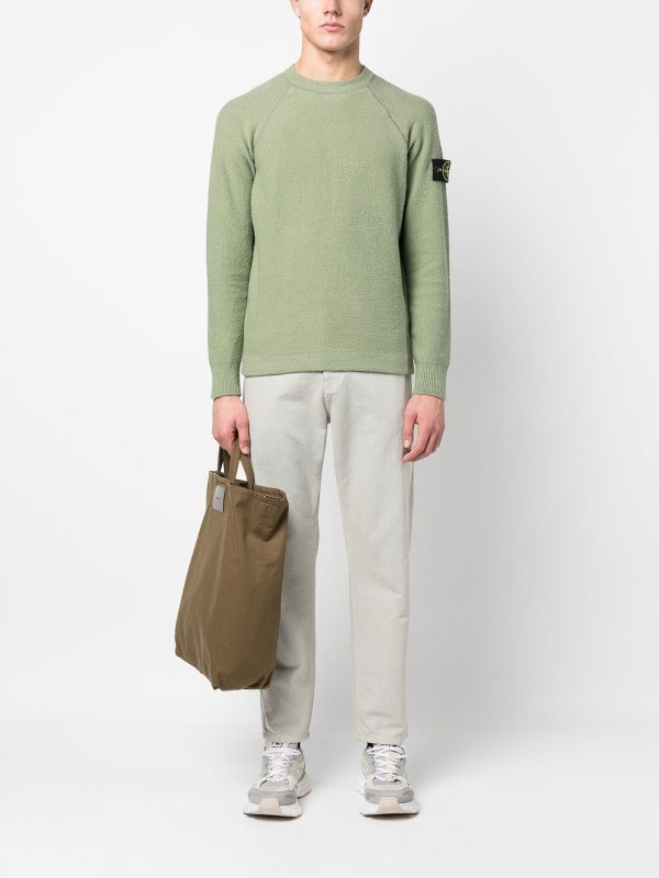 STONE ISLAND: Sweatshirts und Pullover online - Sweatshirt - Hellgrün