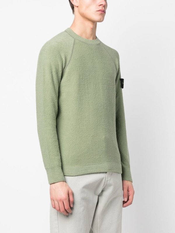 The Best Shops STONE ISLAND: Sweatshirts und Pullover - Sweatshirt - Hellgrün